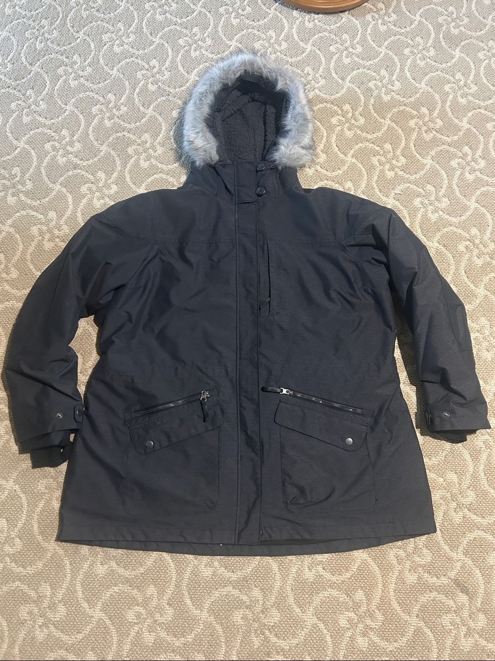 Columbia Carson Pass 3-in-1 Interchange Hooded Coat 2XL - Picture 7 of 13